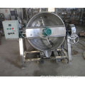 syrup boiling pot (Electric/steam heating) with mixer used in peanut product line